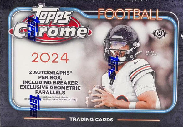 2024 Topps Chrome Football Breaker's Delight Box